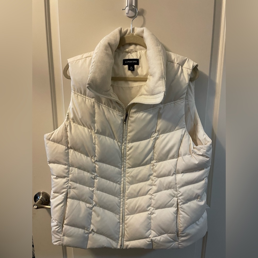 Lands End Down Puffer Vest
